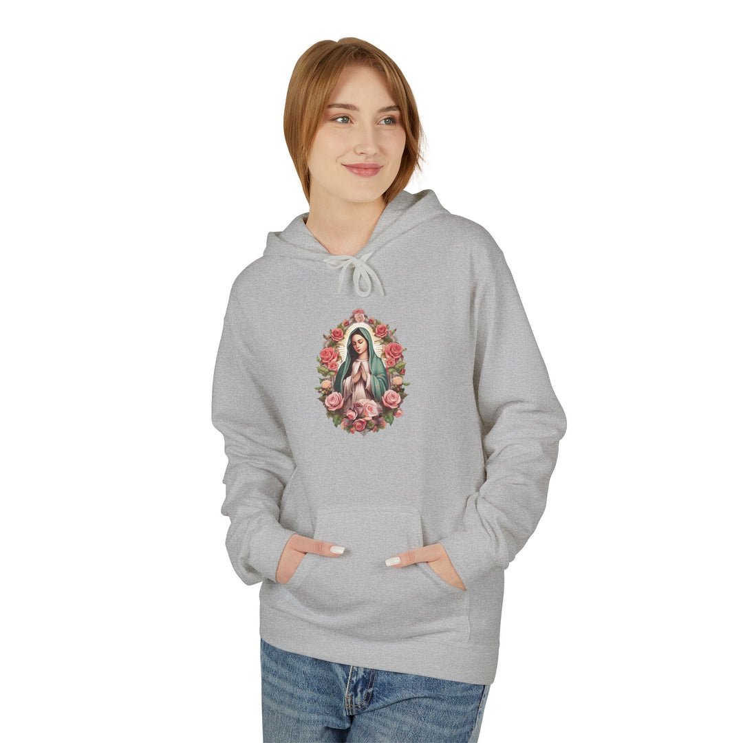 Virgin Mary Hoodie - Hail Mary Prayer - Our Lady Of Guadalupe