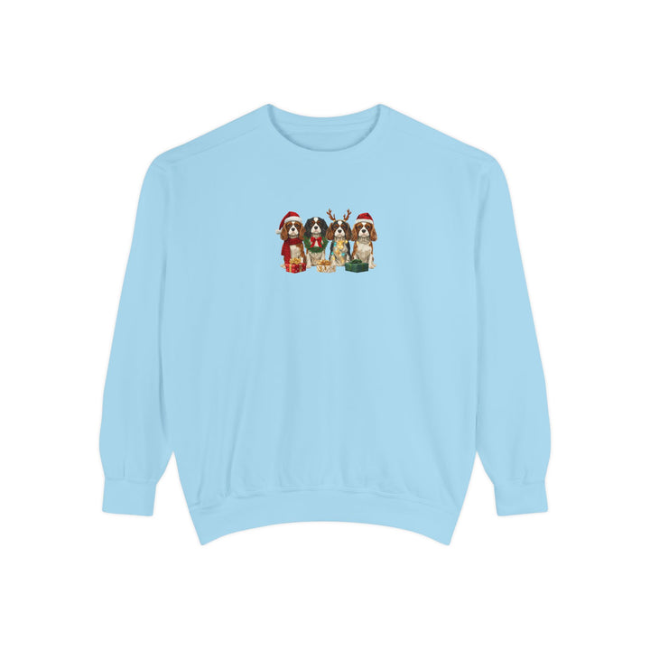 Cavalier King Charles Christmas Sweatshirt | Dog Mom Holiday Sweatshirt | Cavalier Lover Gift | Cozy Christmas Crewneck | Merry Paws Collection™