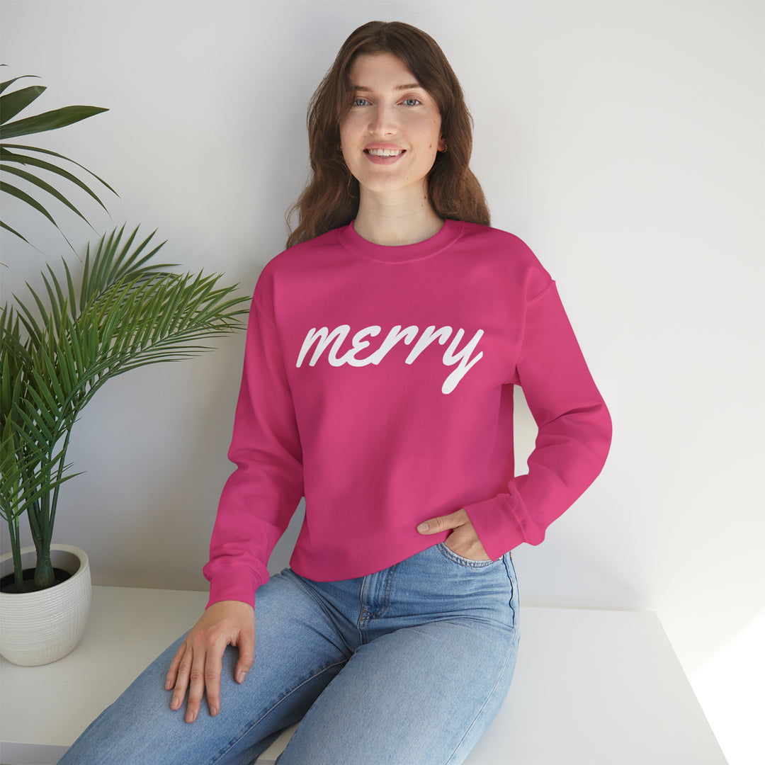 Merry Oversized Crewneck Sweatshirt