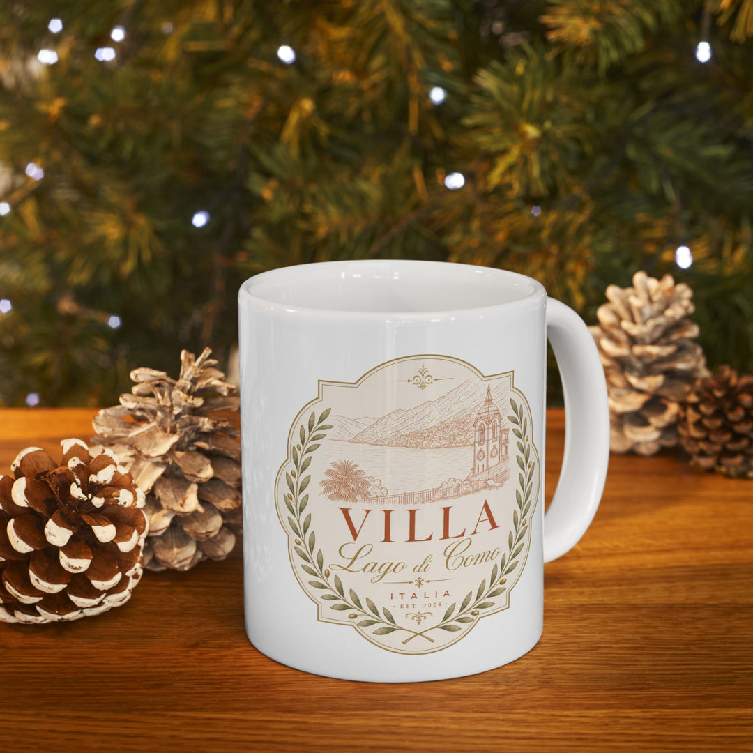 Floral Mom Coffee Mug — "Best Mom" Ceramic Tea Cup (11oz, 15oz)