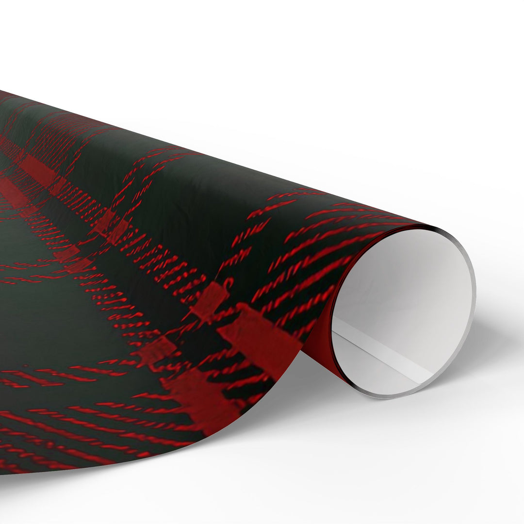 Wrapping Paper - Red & Black Buffalo Plaid Holiday Gift Wrap