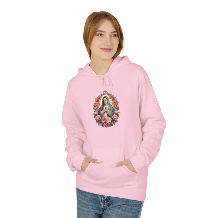 Virgin Mary Hoodie - Hail Mary Prayer - Our Lady Of Guadalupe