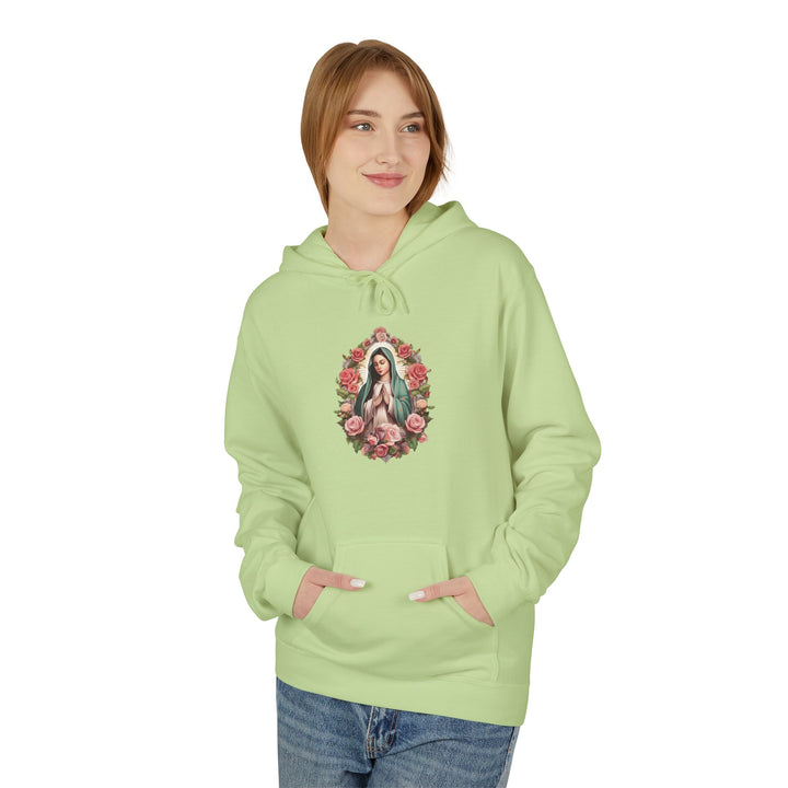 Virgin Mary Hoodie - Hail Mary Prayer - Our Lady Of Guadalupe