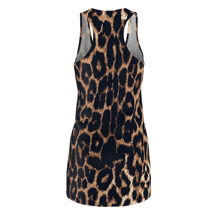 Leopard Print Dress Tank Dress Racerback