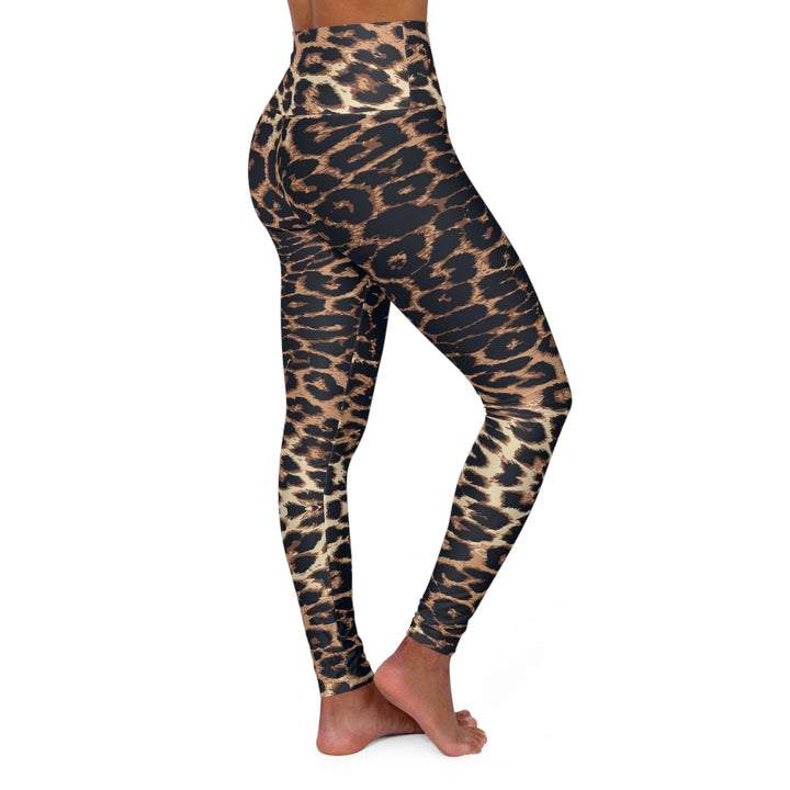 Leopard Print Leggings High Waisted Yoga Leggings