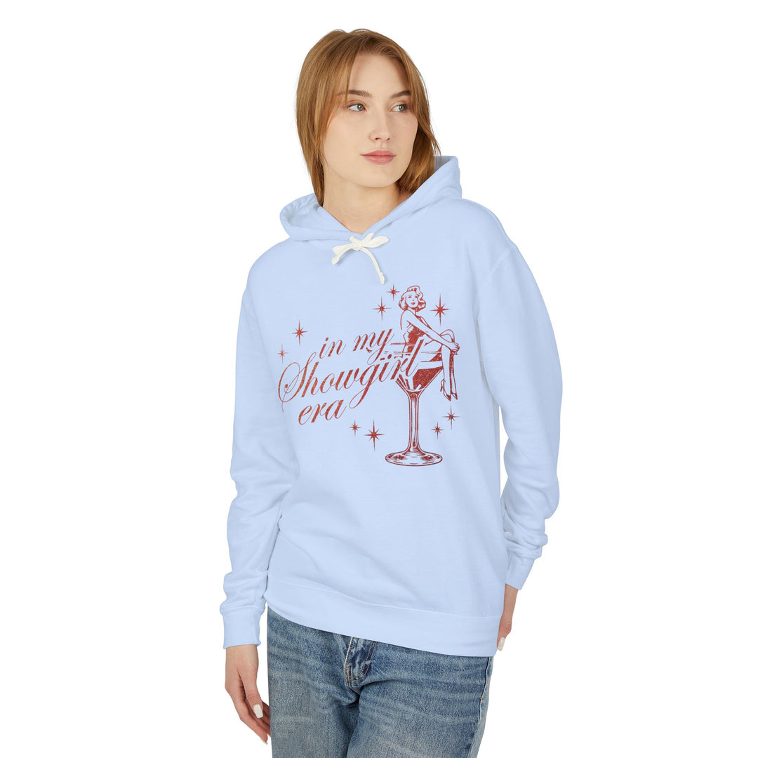 Retro Graphic Lightweight Hoodie - 'In My Showgirl Era'
