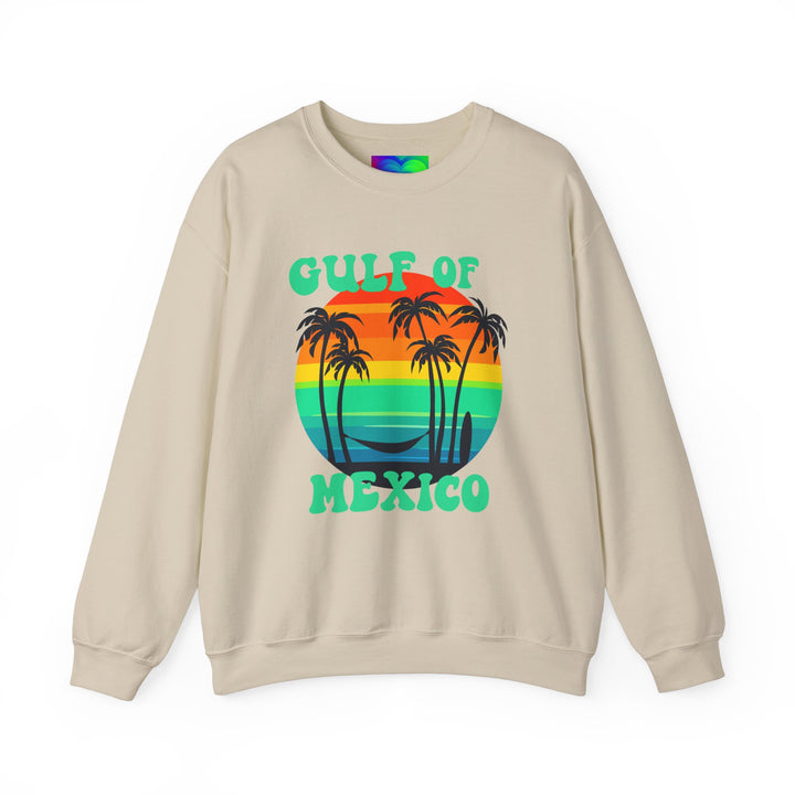 Gulf of Mexico Sweatshirt Unisex Shirt Retro Sunset Gulf Coast Coastal Vibes