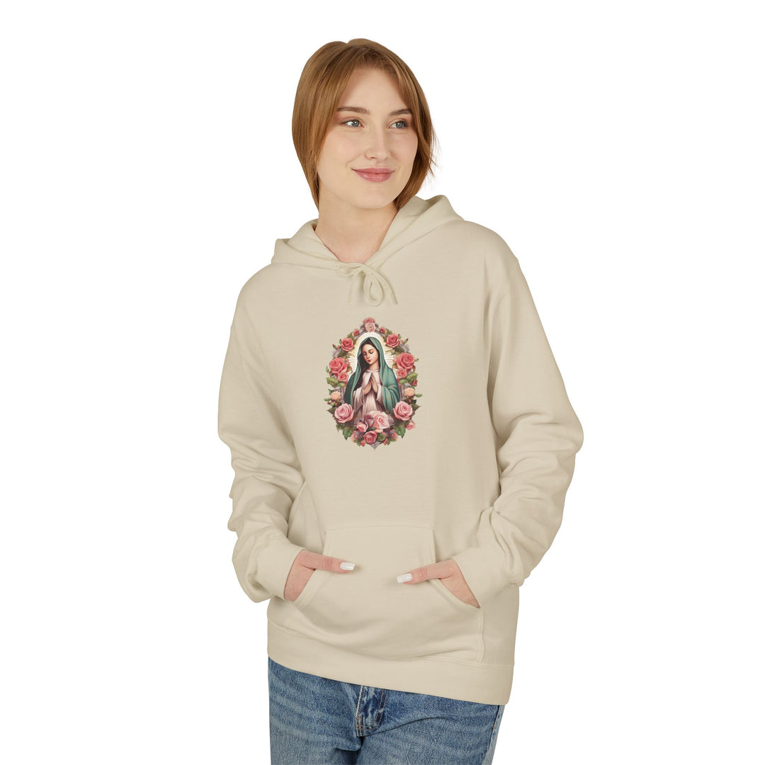 Virgin Mary Hoodie - Hail Mary Prayer - Our Lady Of Guadalupe