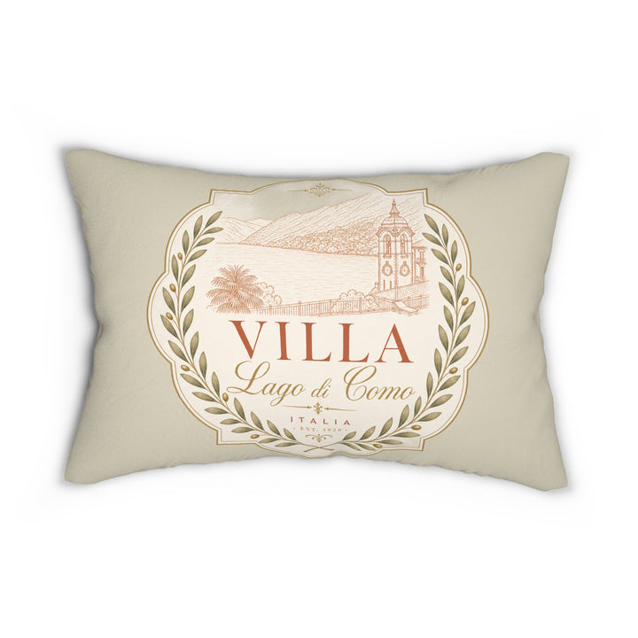 Villa Lago di Como Lumbar Pillow