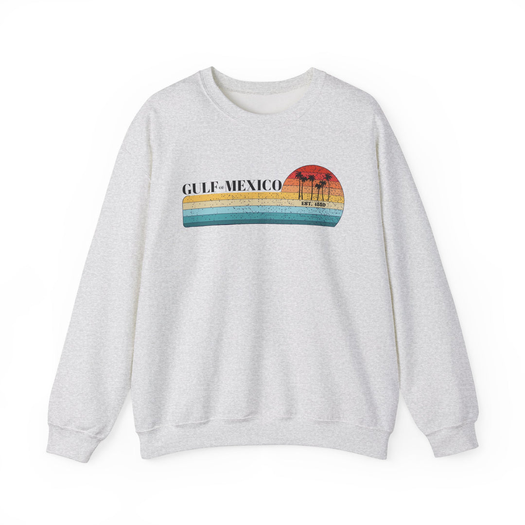 Gulf of Mexico Sweatshirt Retro Sunset