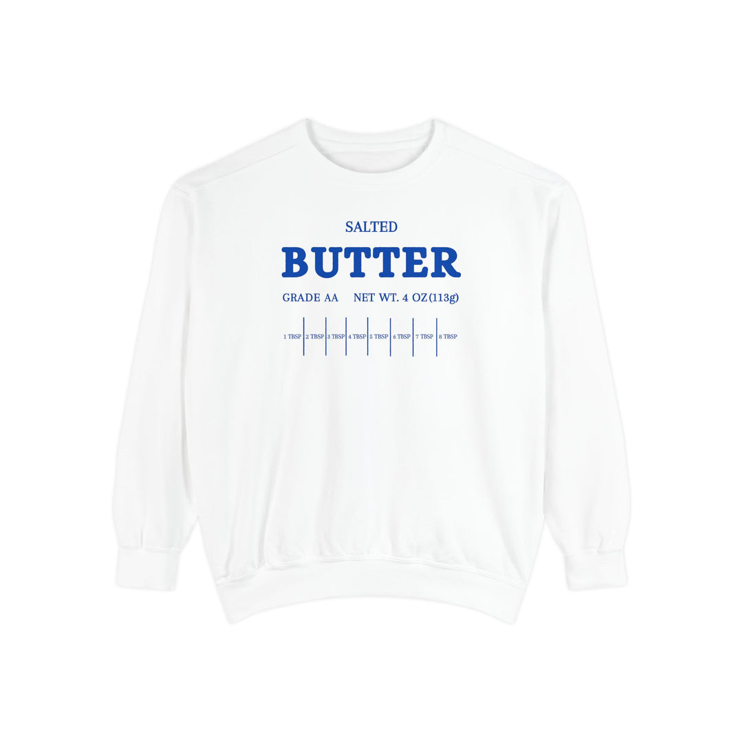 Salted Butter Unisex Garment-Dyed Sweatshirt