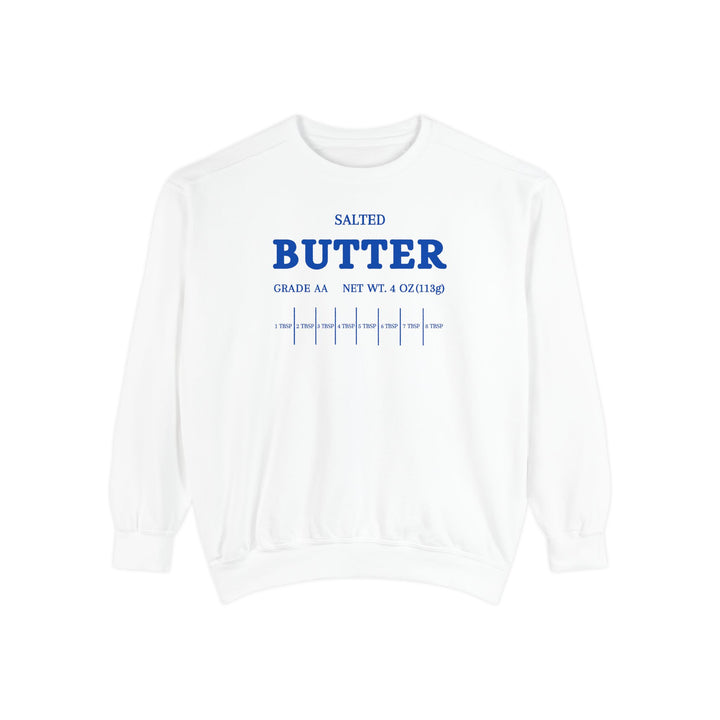 Salted Butter Unisex Garment-Dyed Sweatshirt