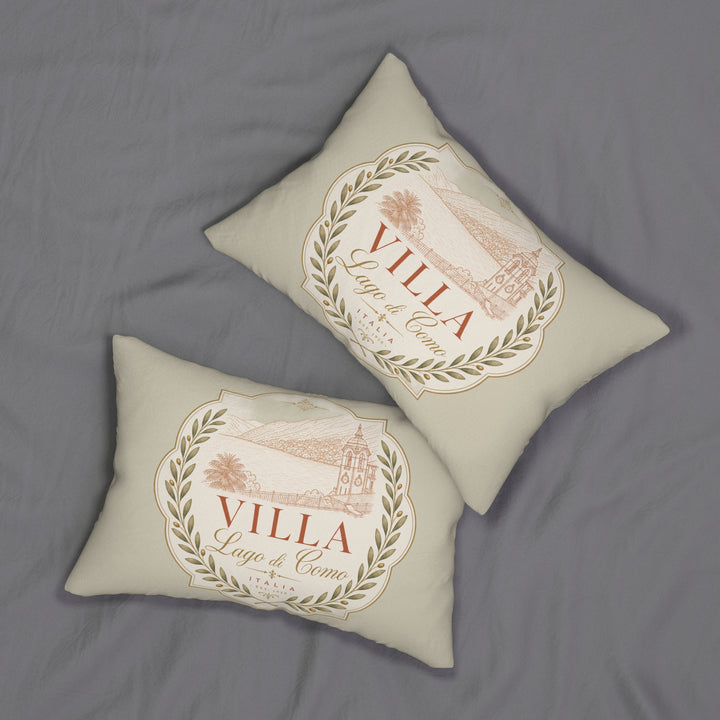 Villa Lago di Como Lumbar Pillow