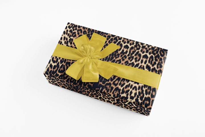 Leopard Print Gift Wrap Papers - Stylish & Trendy Wrapping for Special Occasions Christmas Wrapping Paper