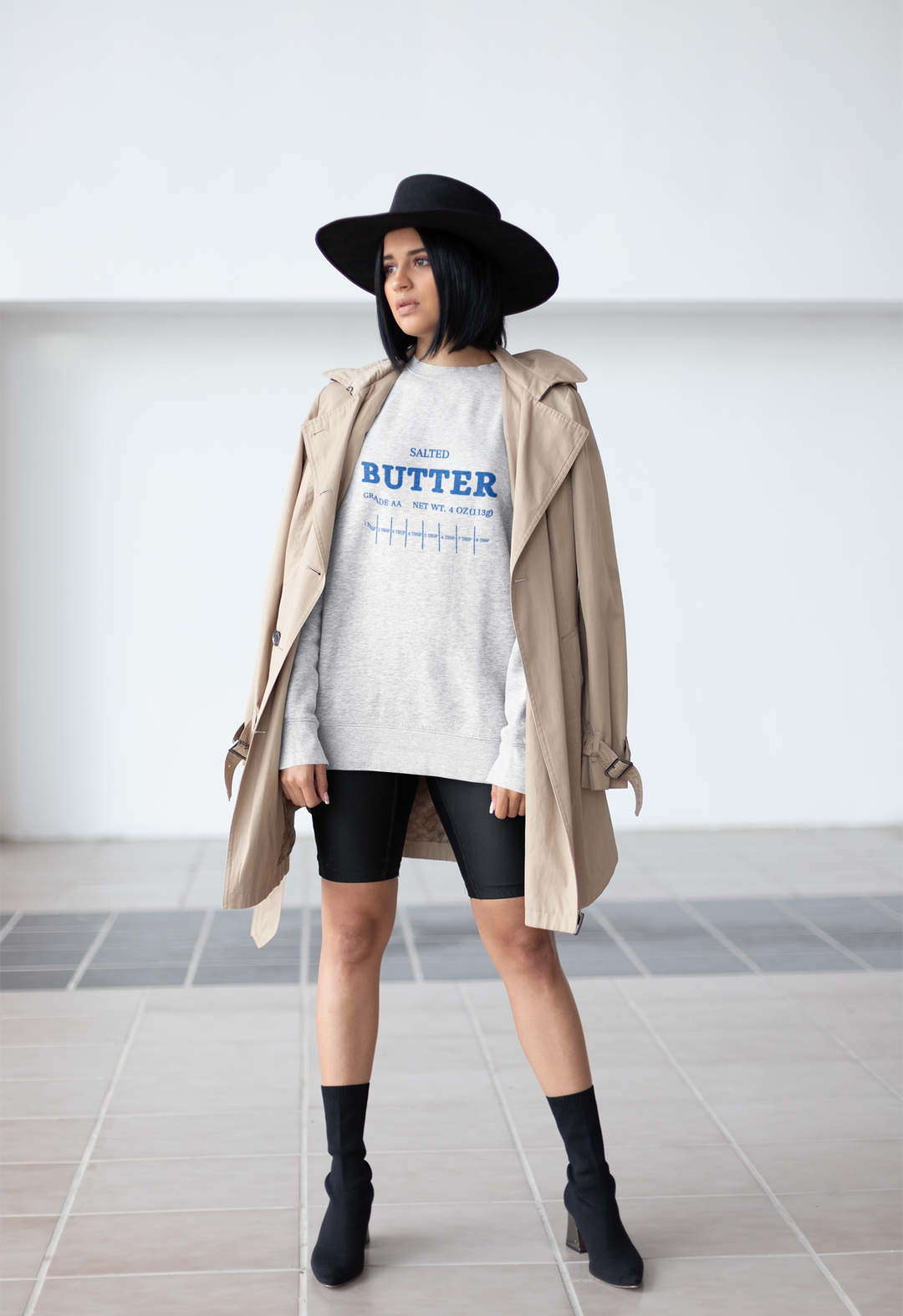 Salted Butter Unisex Garment-Dyed Sweatshirt