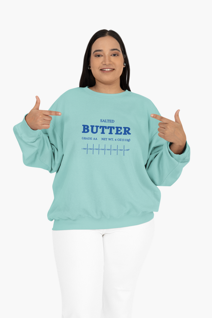 Salted Butter Unisex Garment-Dyed Sweatshirt