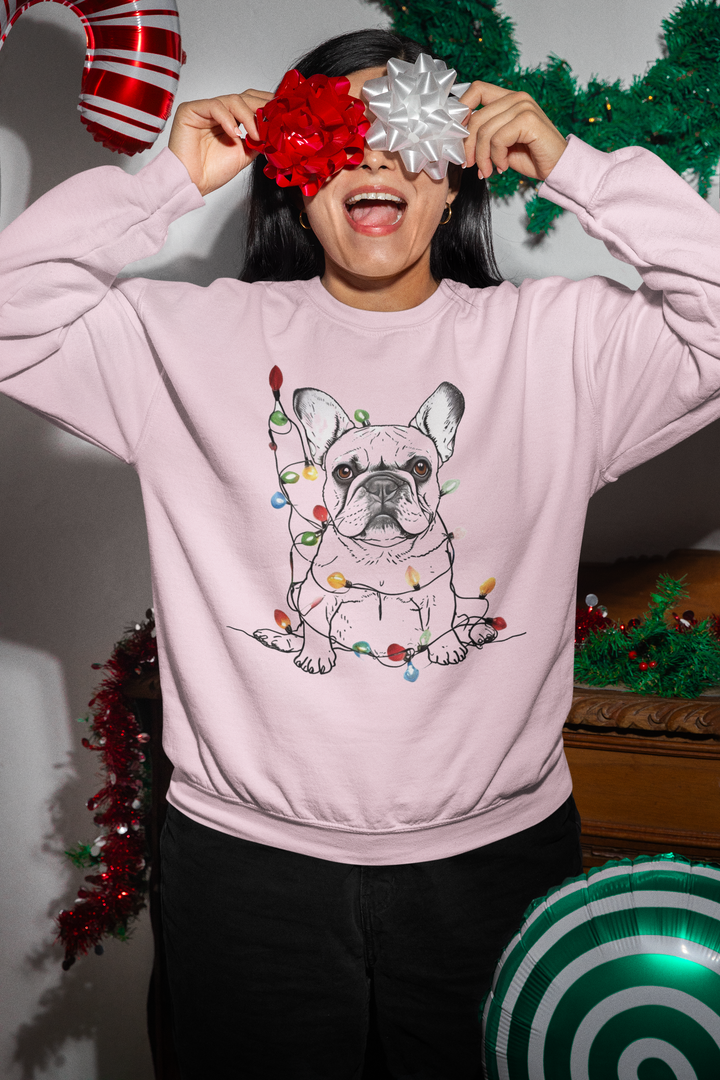 French Bulldog Sweatshirt Frenchie Shirt Holiday