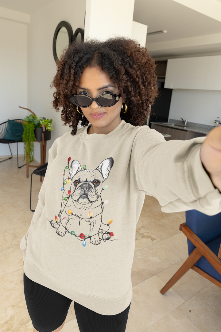 French Bulldog Sweatshirt Frenchie Shirt Holiday