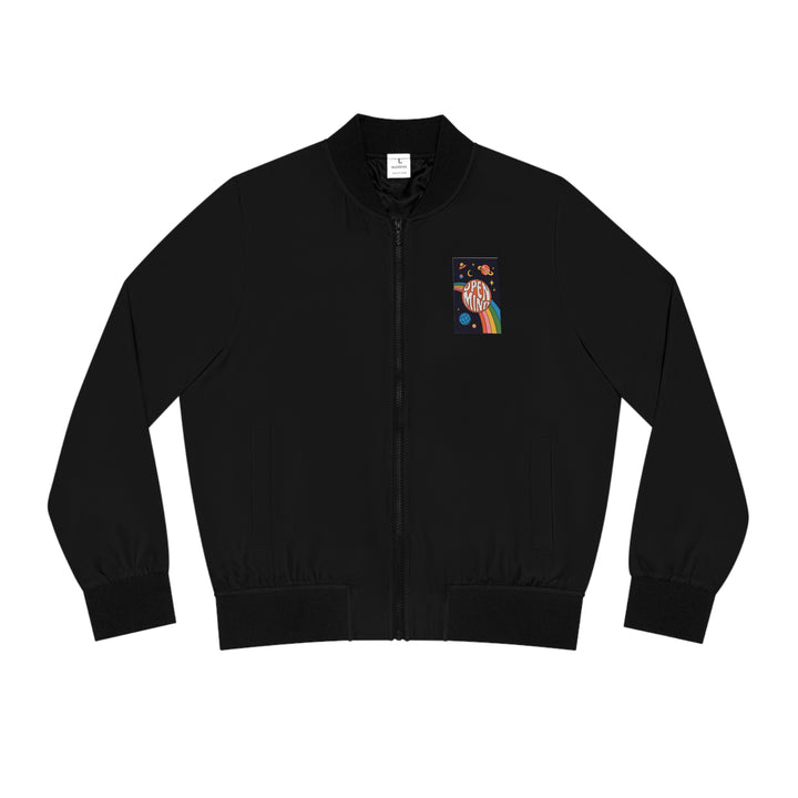 Rainbow Saturn Bomber Jacket