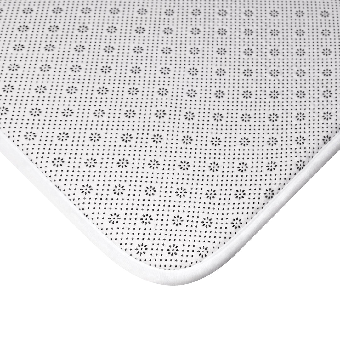Villa Lago di Como Decorative Bath Mat Italian Villa Bathroom Rug