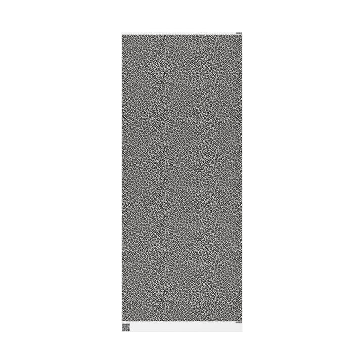 Leopard Print Wrapping Paper Roll Black, White Luxury Gift Wrap for Birthdays, Christmas, Holidays, and Stylish Celebrations
