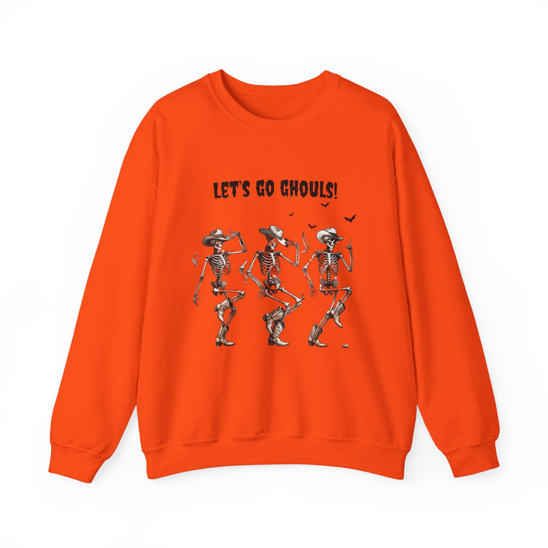 Funny Halloween Dancing Skeletons Sweatshirt