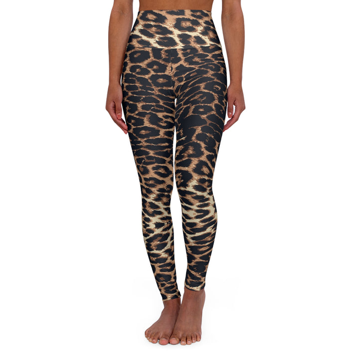 Leopard Print Leggings High Waisted Yoga Leggings