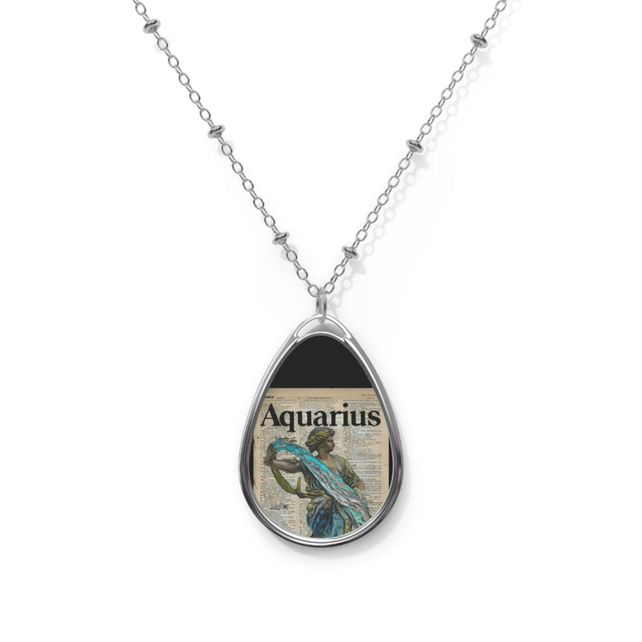 Aquarius Zodiac Necklace Horoscope Gift Celestial