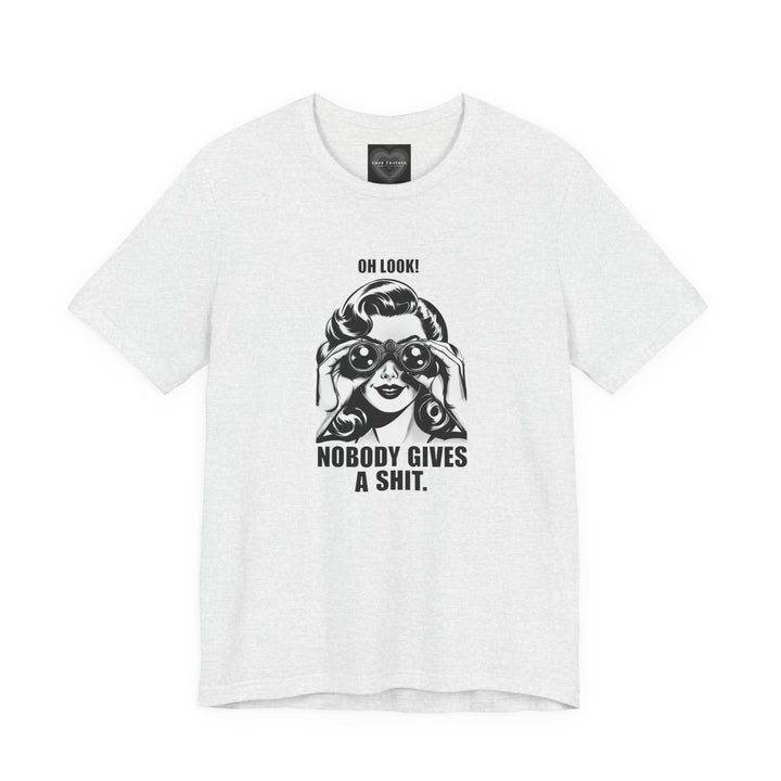 Sarcastic Retro Funny Graphic Tee — Retro Humor Short Sleeve Shirt