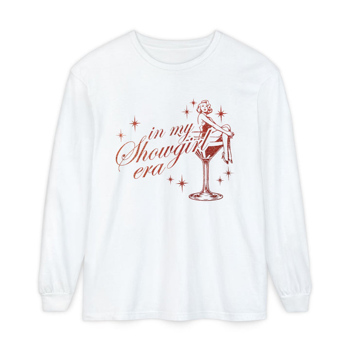 Showgirl Era Long Sleeve Tee - Vintage Style Shirt, Gift for Her, Retro Aesthetic