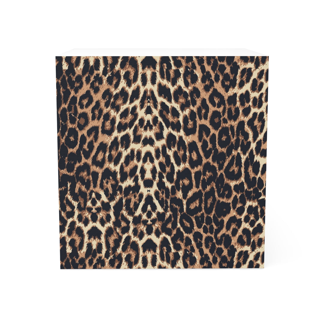Leopard Print Note Cube Animal Print Memo Sticky Notes