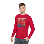 Everything Will Be OK Unisex Lightweight Long Sleeve Tee