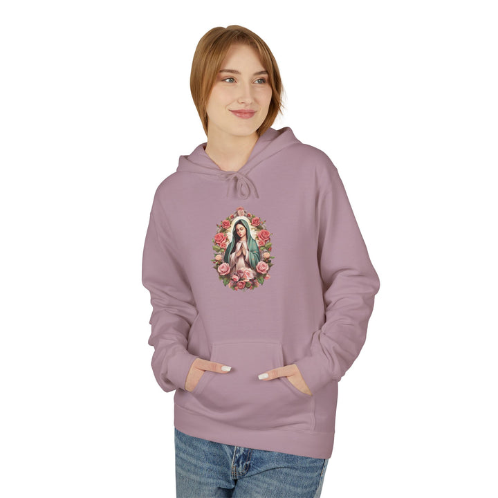 Virgin Mary Hoodie - Hail Mary Prayer - Our Lady Of Guadalupe