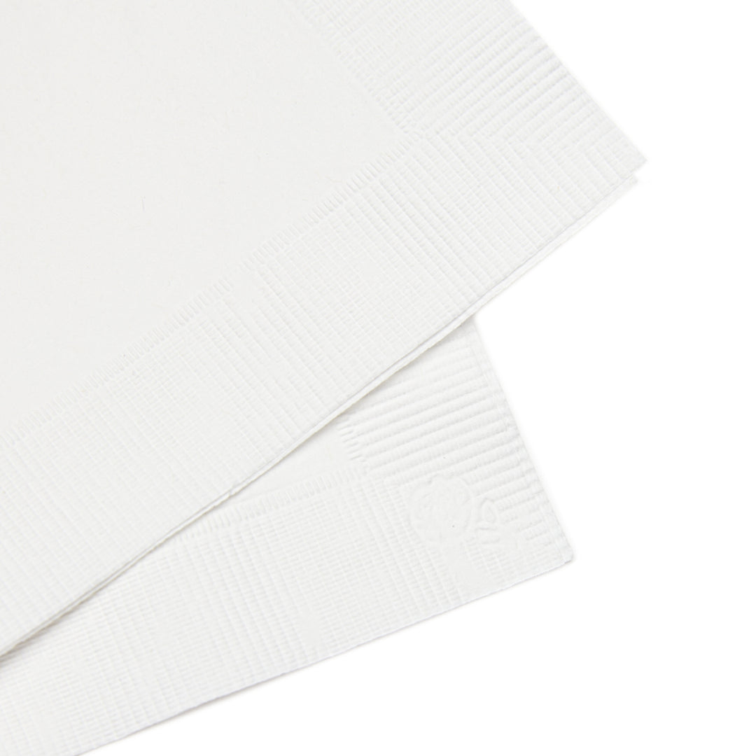 Christmas Beagle Napkins — Festive Holiday Cocktail Napkins with Dogs and Presents