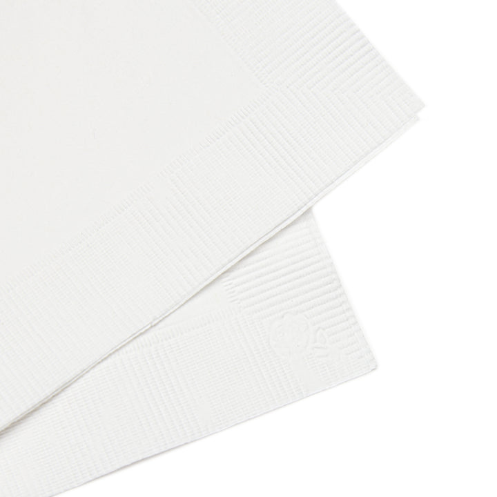 Christmas Beagle Napkins — Festive Holiday Cocktail Napkins with Dogs and Presents