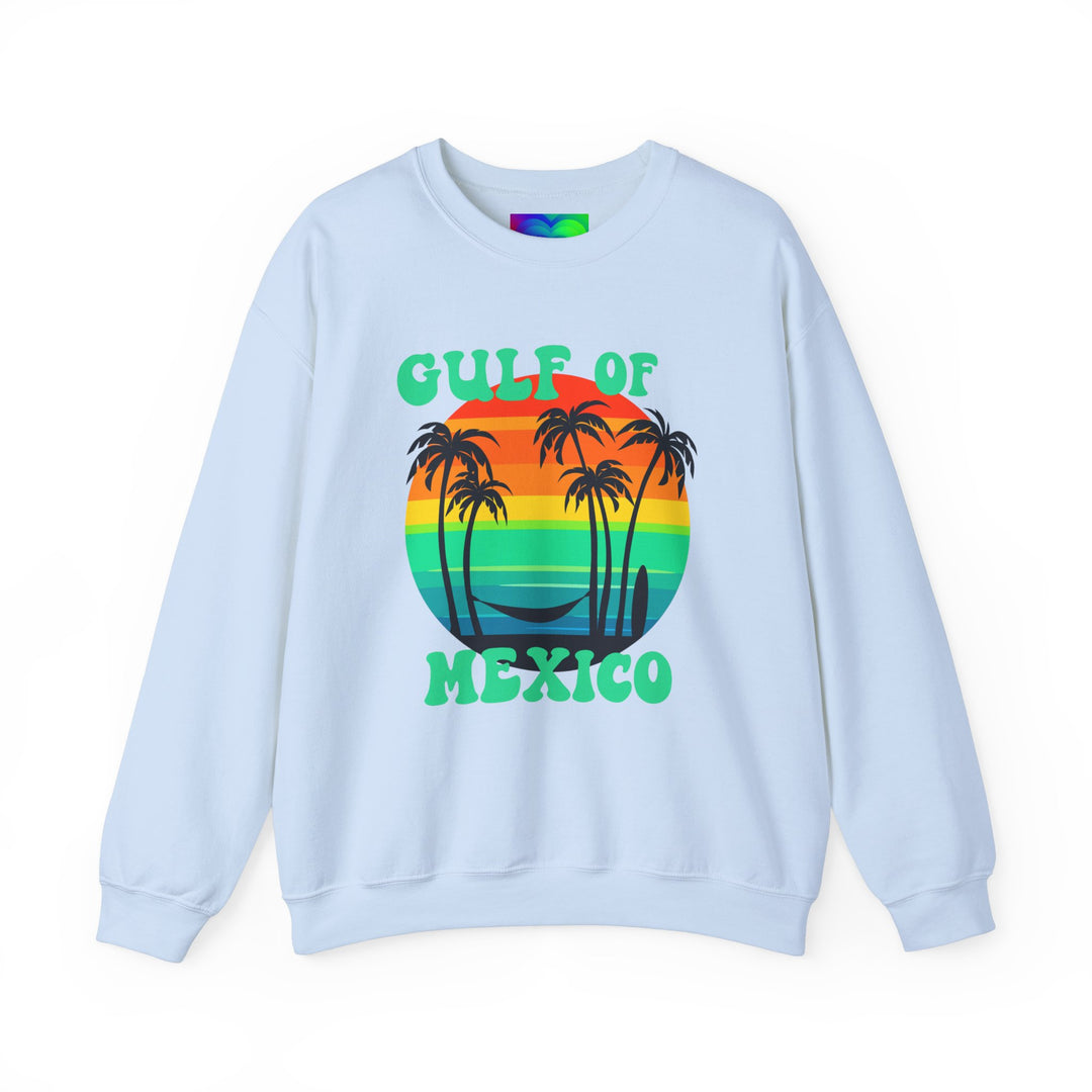 Gulf of Mexico Sweatshirt Unisex Shirt Retro Sunset Gulf Coast Coastal Vibes