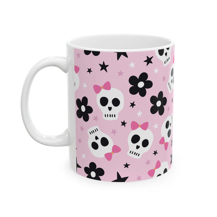 Dia de los Muertos Skull Halloween Ceramic Mug