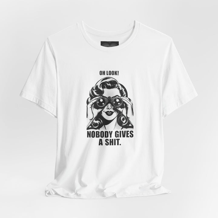 Sarcastic Retro Funny Graphic Tee — Retro Humor Short Sleeve Shirt