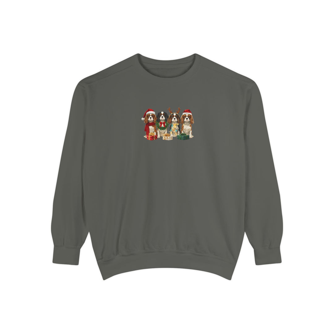 Cavalier King Charles Christmas Sweatshirt | Dog Mom Holiday Sweatshirt | Cavalier Lover Gift | Cozy Christmas Crewneck | Merry Paws Collection™