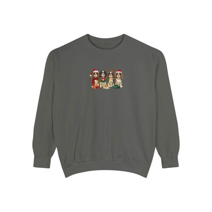 Cavalier King Charles Christmas Sweatshirt | Dog Mom Holiday Sweatshirt | Cavalier Lover Gift | Cozy Christmas Crewneck | Merry Paws Collection™