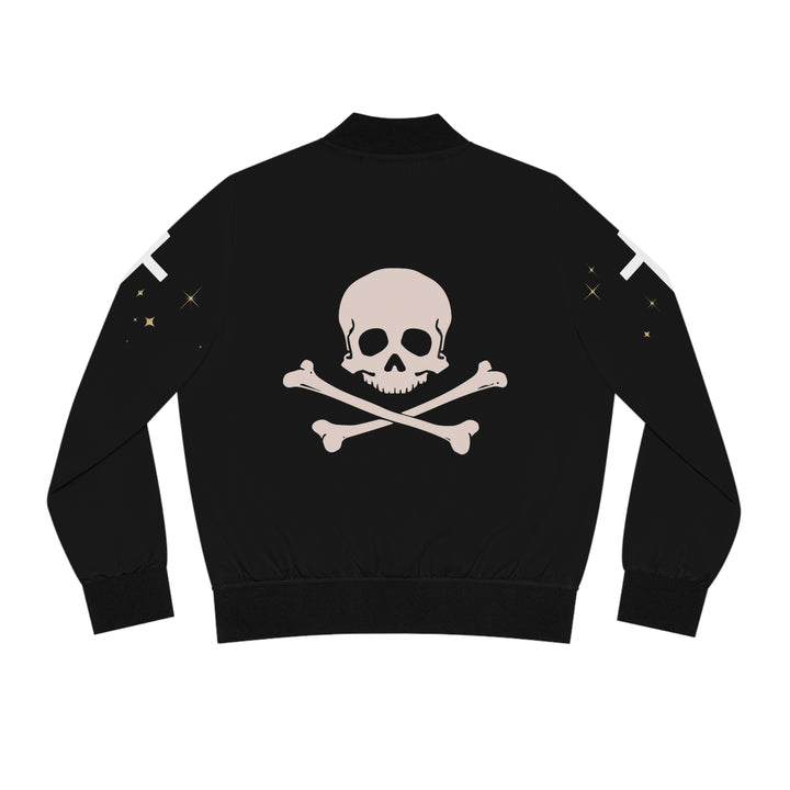 Skull and Crossbones Women's Bomber Jacket