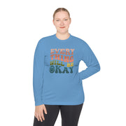 Everything Will Be OK Unisex Lightweight Long Sleeve Tee