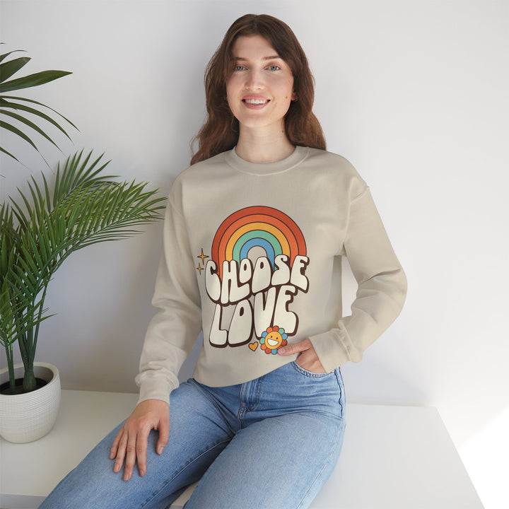 Choose Love Rainbow Sweatshirt