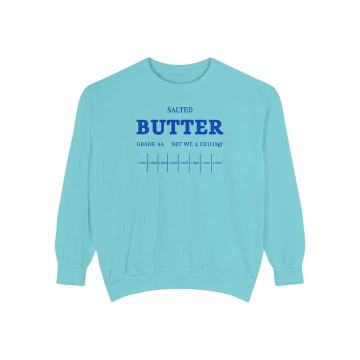Salted Butter Unisex Garment-Dyed Sweatshirt