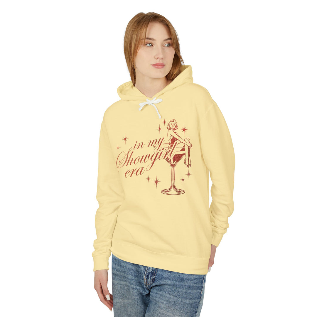 Retro Graphic Lightweight Hoodie - 'In My Showgirl Era'