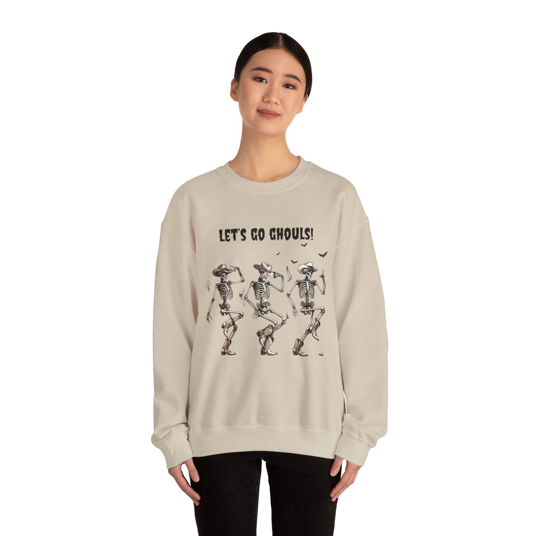 Funny Halloween Dancing Skeletons Sweatshirt