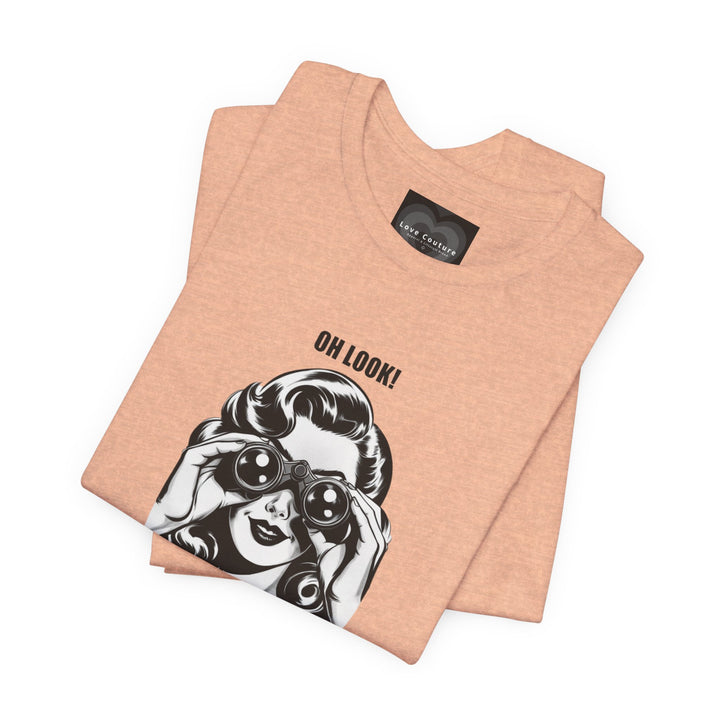 Sarcastic Retro Funny Graphic Tee — Retro Humor Short Sleeve Shirt