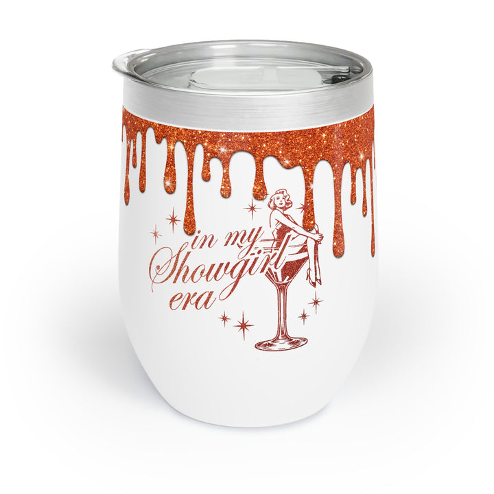 Showgirl Era Glitter Wine Tumbler | Sip & Celebrate | Ideal for Parties, Girlfriend Gifts, Bachelorette, Girls' Night Out, Wine Lovers
