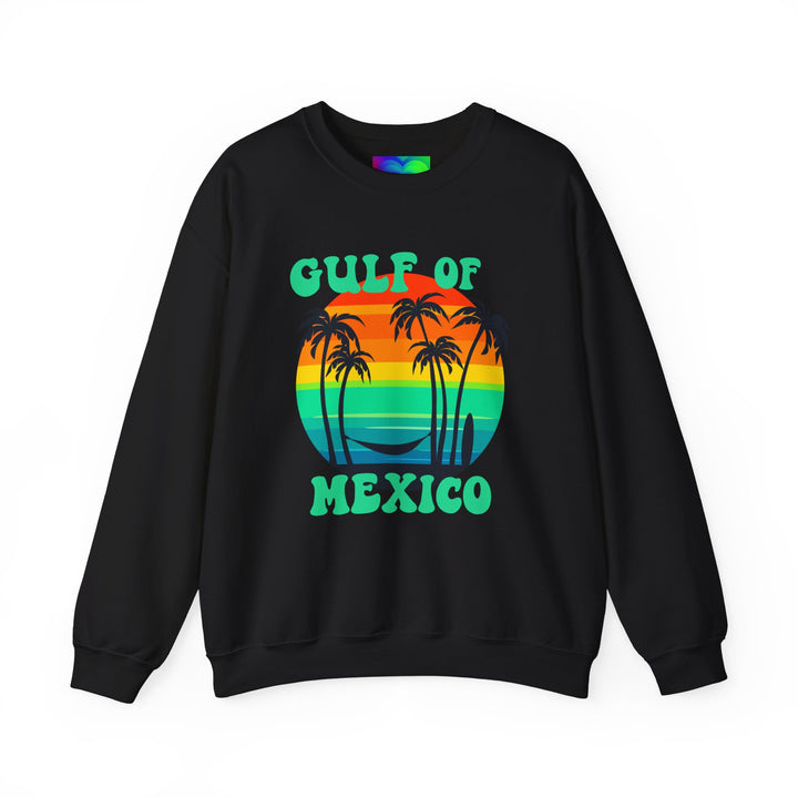 Gulf of Mexico Sweatshirt Unisex Shirt Retro Sunset Gulf Coast Coastal Vibes