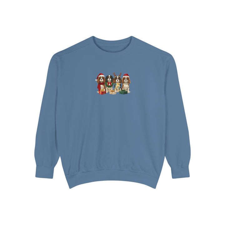 Cavalier King Charles Christmas Sweatshirt | Dog Mom Holiday Sweatshirt | Cavalier Lover Gift | Cozy Christmas Crewneck | Merry Paws Collection™